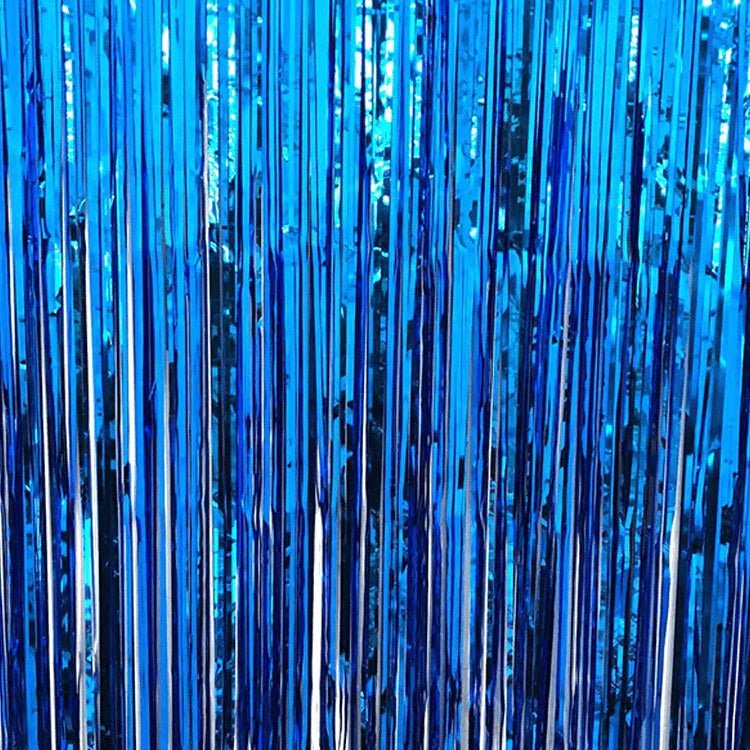 1m x 2m Tinsel Foil Curtain/Backdrop
