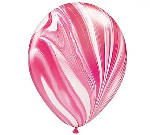 11" Marble Agate Latex Helium Balloon - Party Theory SG