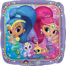 18" Shimmer and Shine Foil Helium Balloon - Party Theory SG