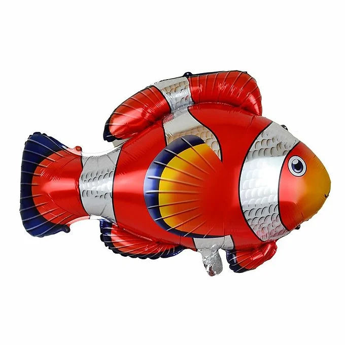 30" Red Fish Foil Helium Balloon - Party Theory SG