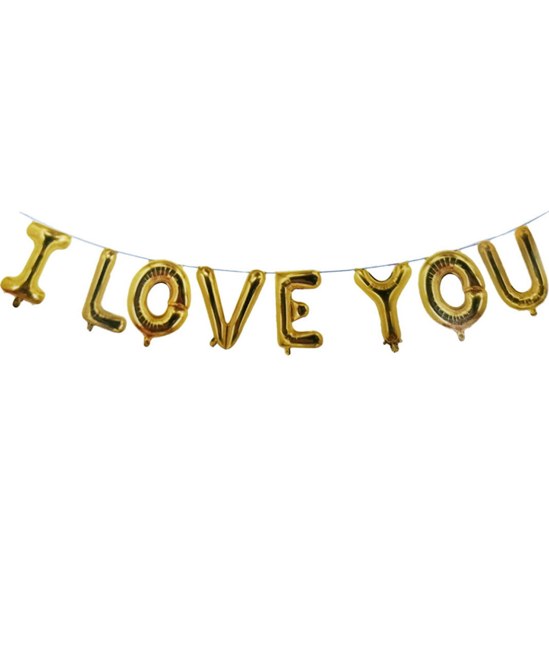 16" I LOVE YOU Alphabet Foil Balloon