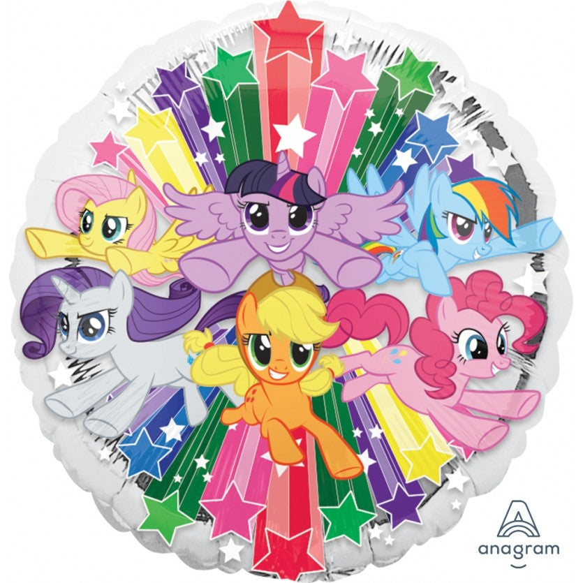 18" My Little Pony and Friends Foil Helium Balloon - Party Theory SG