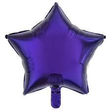 18" Star Foil Helium Balloons